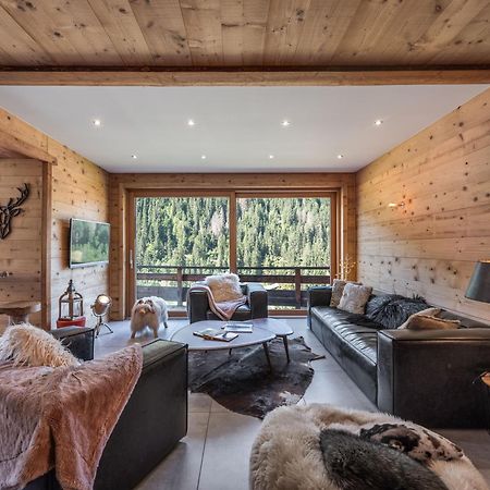 Chalet 1100 - Bo Immobilier Chatel - A Mi-Chemin Du Centre Et Du Linga - Jacuzzi Sauna Et Cheminee Exterior foto
