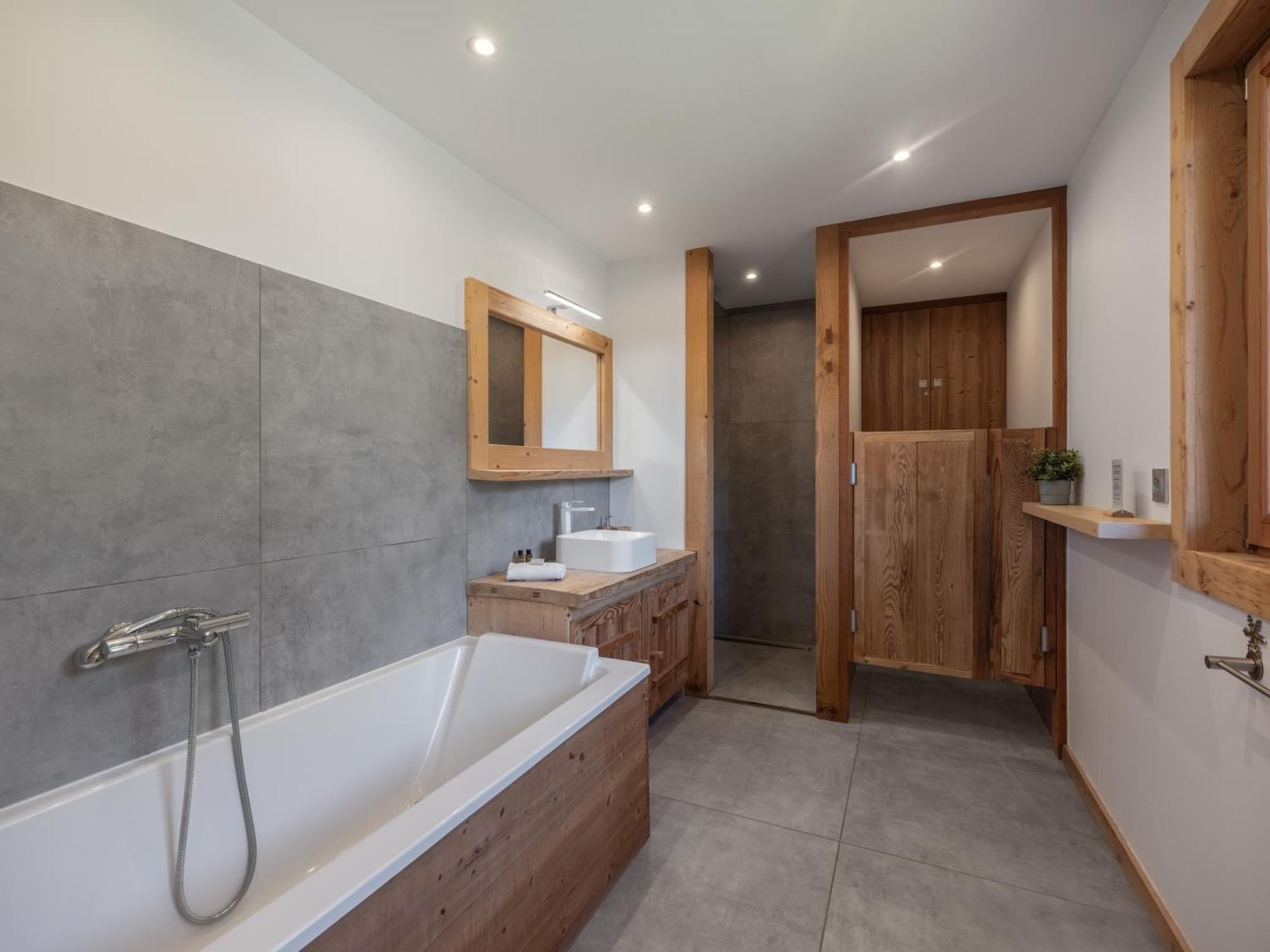 Chalet 1100 - Bo Immobilier Chatel - A Mi-Chemin Du Centre Et Du Linga - Jacuzzi Sauna Et Cheminee Exterior foto