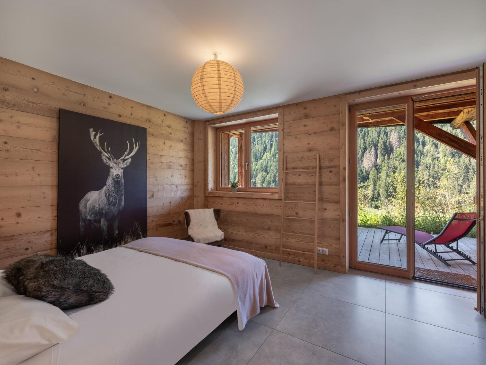 Chalet 1100 - Bo Immobilier Chatel - A Mi-Chemin Du Centre Et Du Linga - Jacuzzi Sauna Et Cheminee Exterior foto